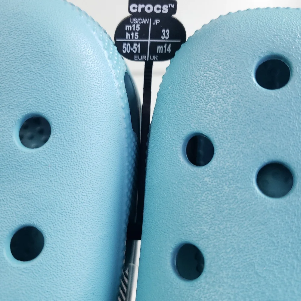 Crocs Classic Turquoise clog for Good Big Men 🙂 size 15